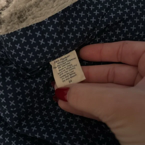 Fair Harbor Navy Geometric Swim Shorts - Picture 3 of 4